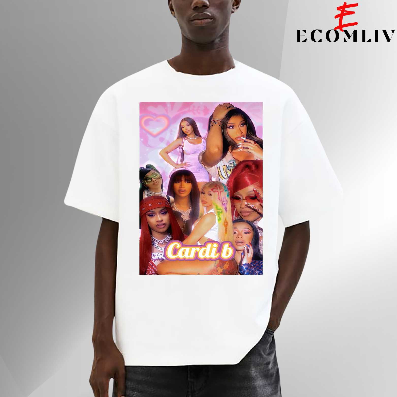 Cardi B Rap Tee, Unisex Hip Hop T-Shirt, Streetwear Fashion